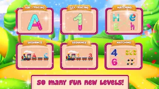 Learn ABC Alphabets & 123 Game Schermafbeelding 2