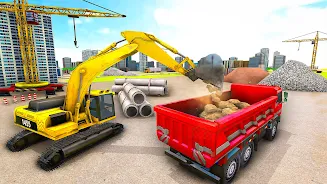 City Construction Truck Games Captura de pantalla 2