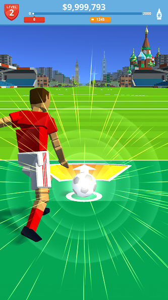 Schermata Soccer Kick Mod 0