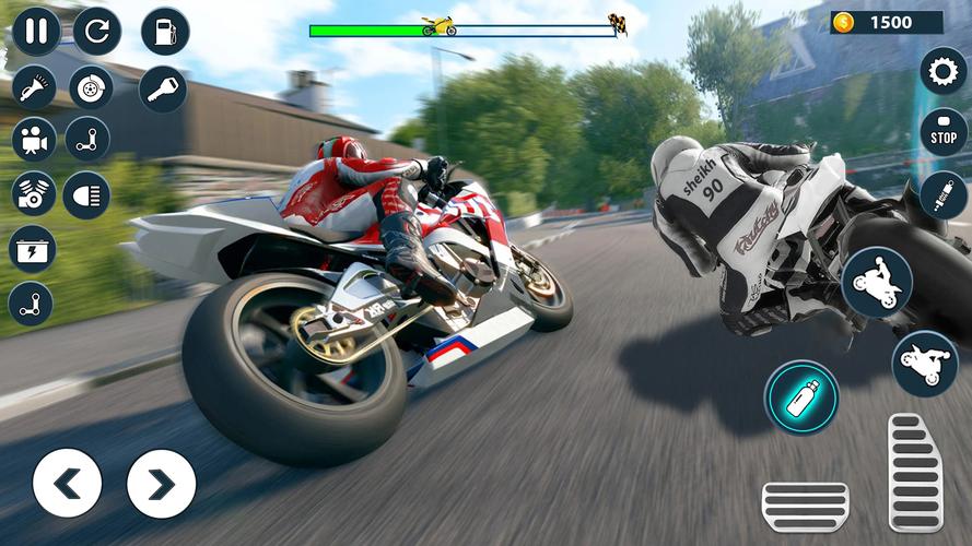 Street Bike Drag Racing Games Captura de tela 1