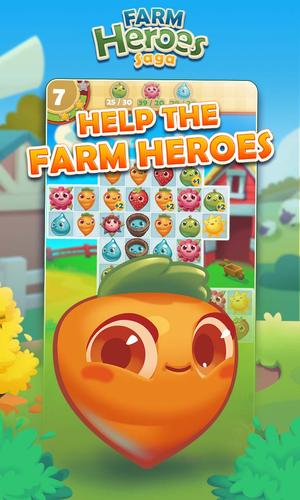 Farm Heroes Saga 스크린샷 0
