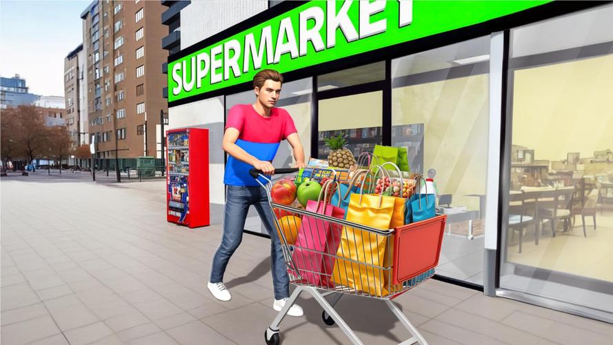 Supermarket Factory Simulator स्क्रीनशॉट 0