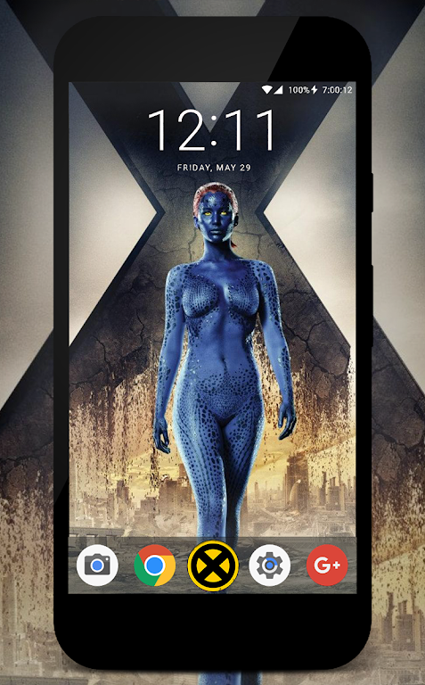 X-Men Wallpaper HD Zrzut ekranu 2