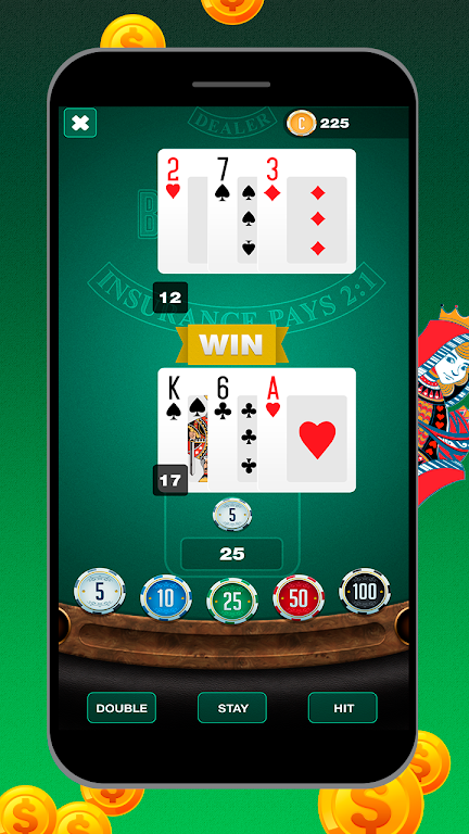 Royal Blackjack 21应用截图第3张