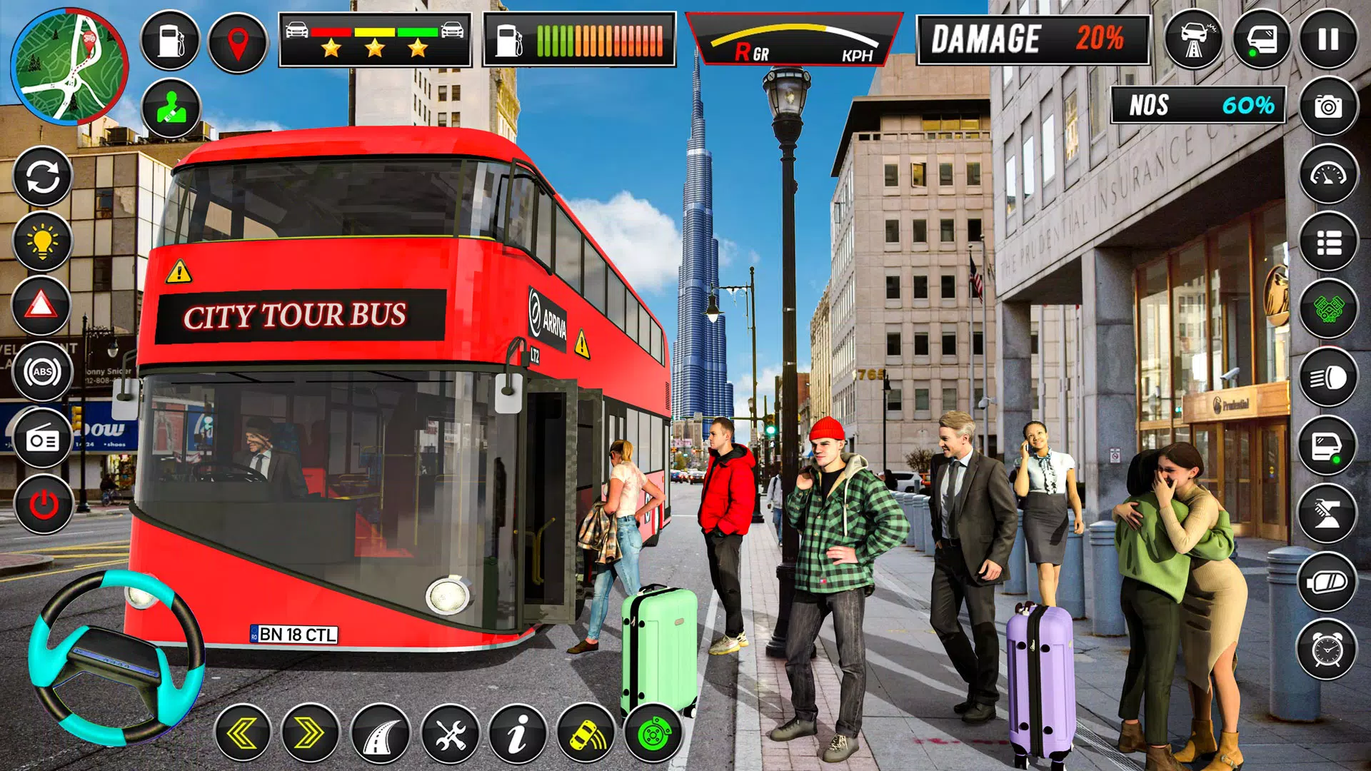 Real Bus Simulator Coach Bus ဖန်သားပြင်ဓာတ်ပုံ 1