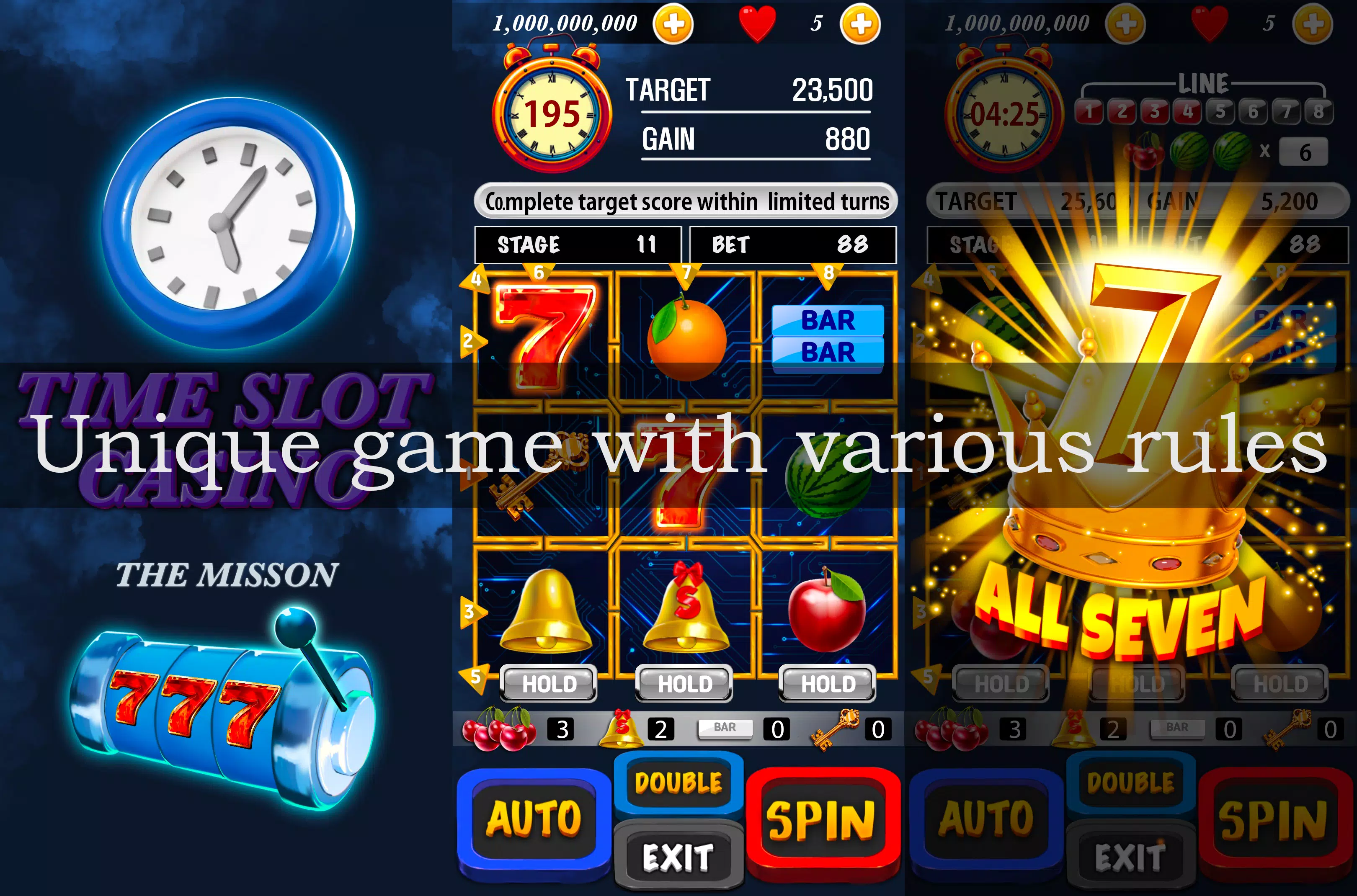 Time slot Casino : The Mission スクリーンショット 0