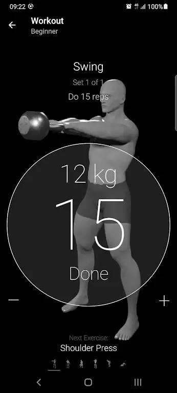 Kettlebell Home Workout应用截图第3张