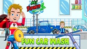 My Town : Car wash fix & drive Captura de pantalla 1