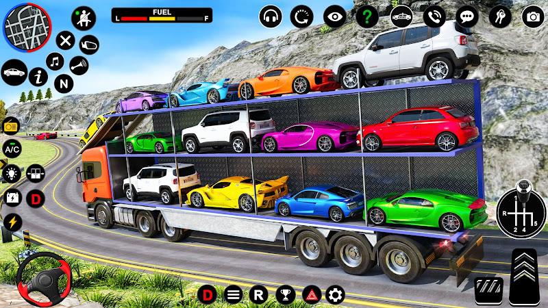 Car Transport Truck Games Tangkapan skrin 1