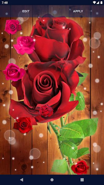 Red Rose Live Wallpaper স্ক্রিনশট 3