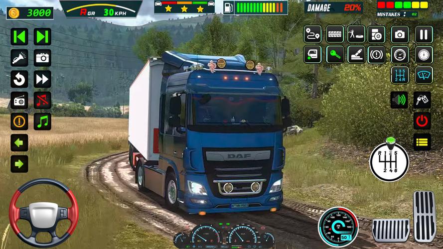 Highway Truck Simulator 2023 स्क्रीनशॉट 3