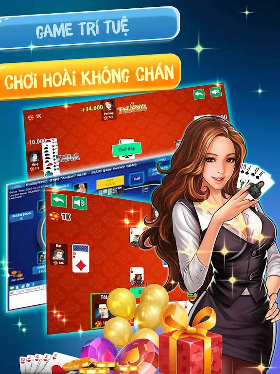 Đánh  tiến lên OFFLINE - tien len mien nam Tangkapan skrin 0