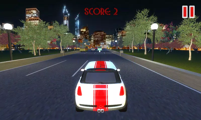 Single Player Traffic Racing Schermafbeelding 3