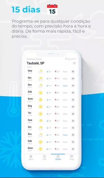 Schermata Climatempo - Clima e Previsão 2