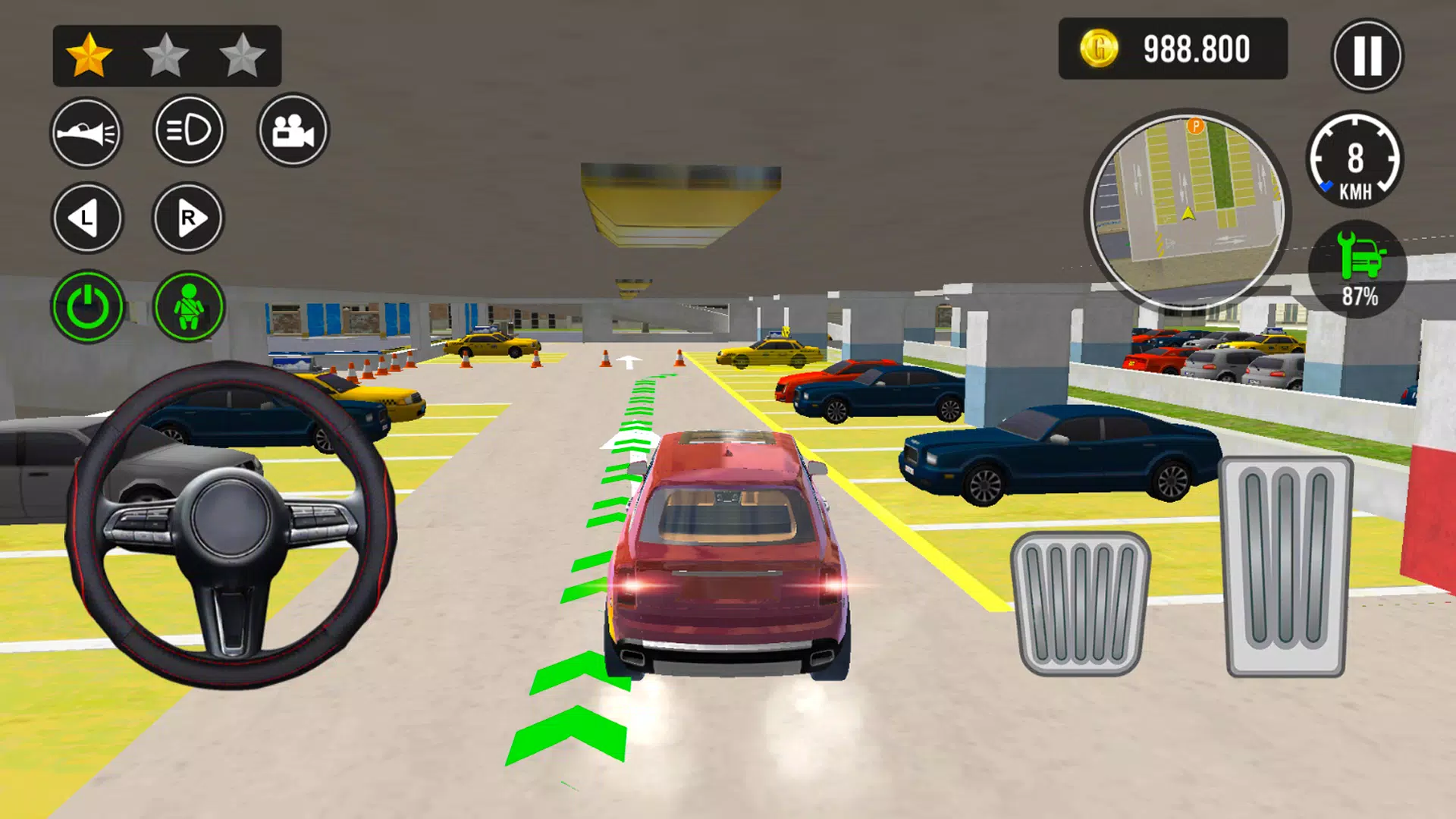 Real Car Parking Master 3D Pro Captura de pantalla 1