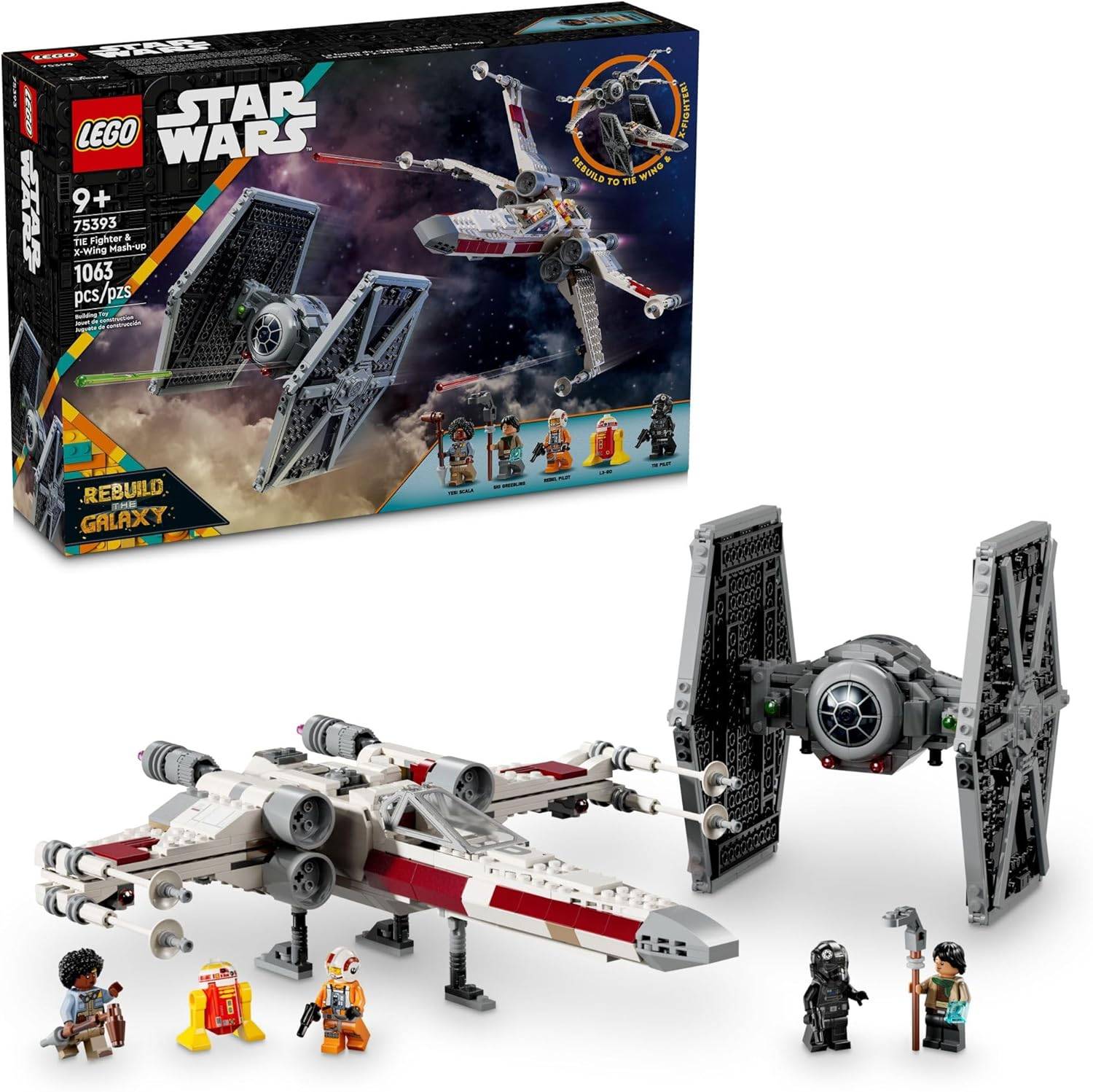 Lego Star Wars Tie Fighter & X-Wing Mash-Up