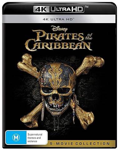 4K UHD Pirates of the Caribbean 5-Movie Collect