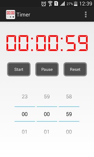 Timer and Stopwatch Captura de pantalla 2