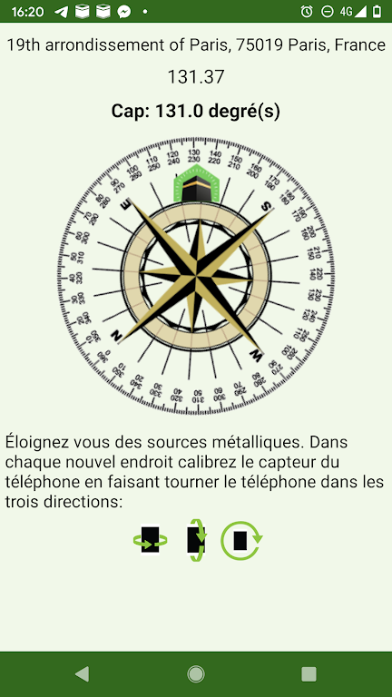 Schermata Islam.ms Prayer Times & Qiblah 2