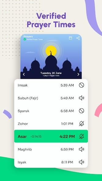 Muslim Pro: Quran Athan Prayer Mod স্ক্রিনশট 1