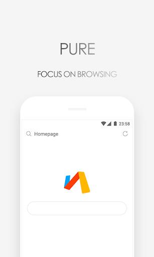 Via Browser - Fast & Light Zrzut ekranu 0