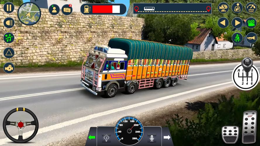 Indian Truck Drive Lorry Games Screenshot 1