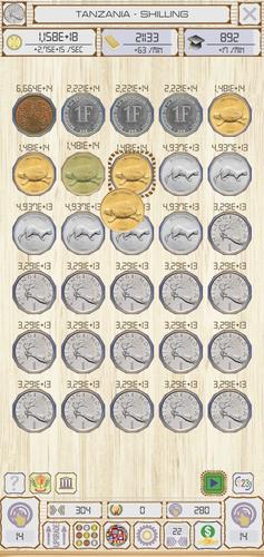 Coins Collector Inc. Idle स्क्रीनशॉट 0