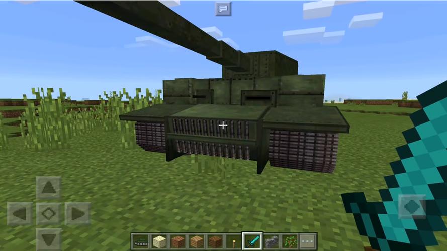 Schermata Tank mod for mcpe 2