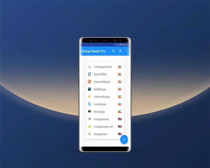 Manga Reader Pro -Free Anime Manga Captura de tela 1