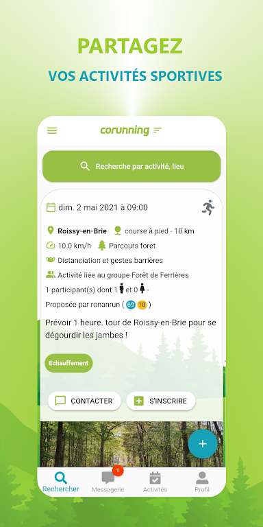 Corunning: sportez à plusieurs Captura de pantalla 1