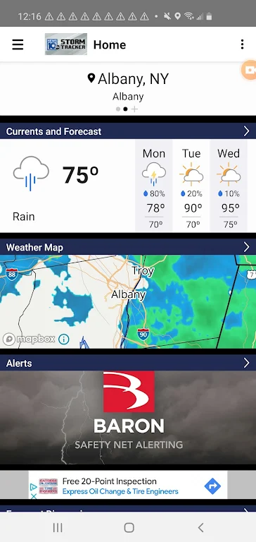 WTEN Storm Tracker - NEWS10 スクリーンショット 0
