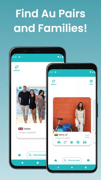 Aupair Valley: Au Pair App Tangkapan skrin 0