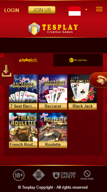 Casino Slot Online - TESPLAY Ảnh chụp màn hình 0