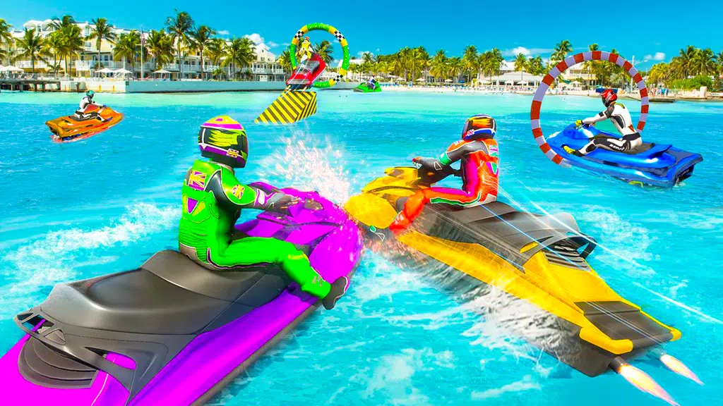 Jet Ski Racing Simulator Games स्क्रीनशॉट 1