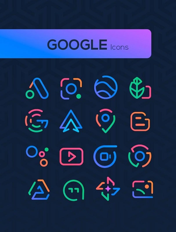 Linebit Icon Pack Captura de tela 0