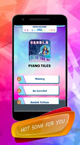 Cardi B - Piano Tiles स्क्रीनशॉट 0