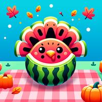 Watermelon Merge:Fruit Puzzle