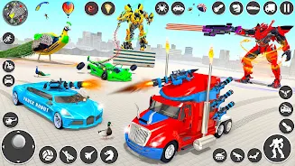 Robot Game Mobil pmk Car Games スクリーンショット 2