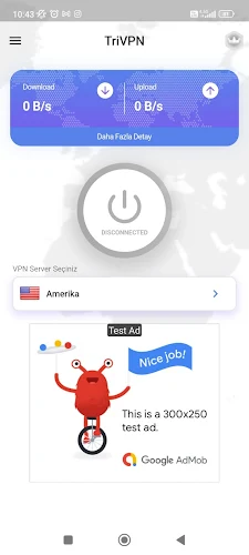 Tri VPN - Fast & Secret スクリーンショット 1