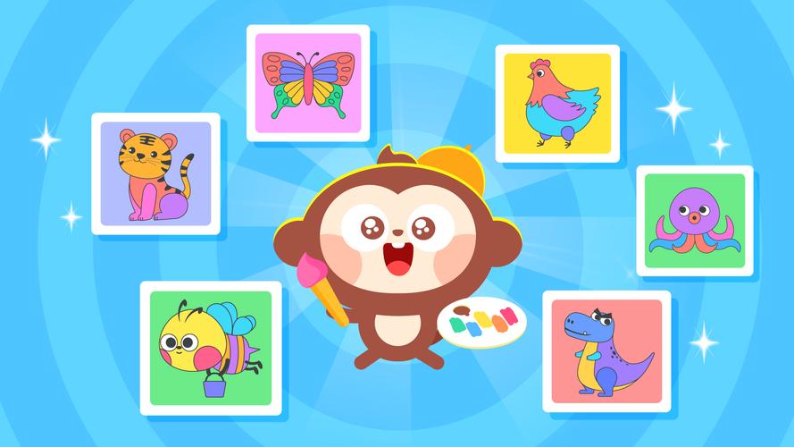 DuDu Color Painting Game应用截图第0张