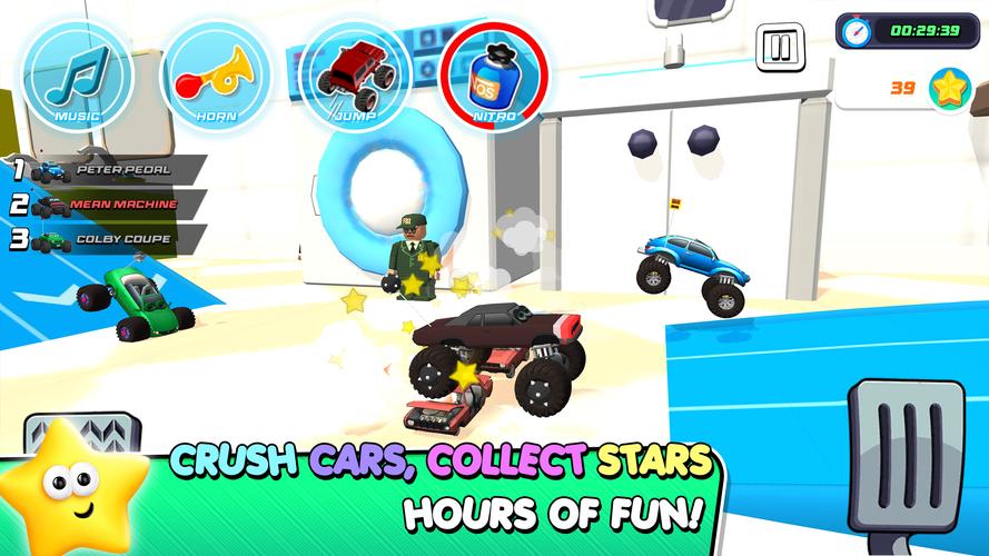 Monster Trucks Game for Kids 3 স্ক্রিনশট 3