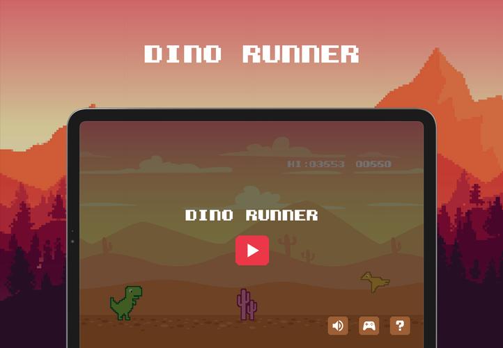 Schermata Dino - desert runner 3
