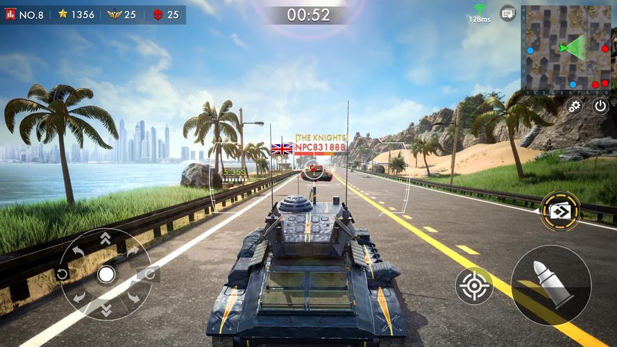 Tank Conflict: PVP Blitz MMO 스크린샷 0