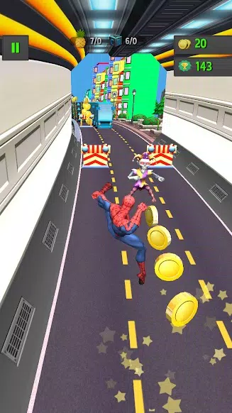 Subway Spider World स्क्रीनशॉट 2