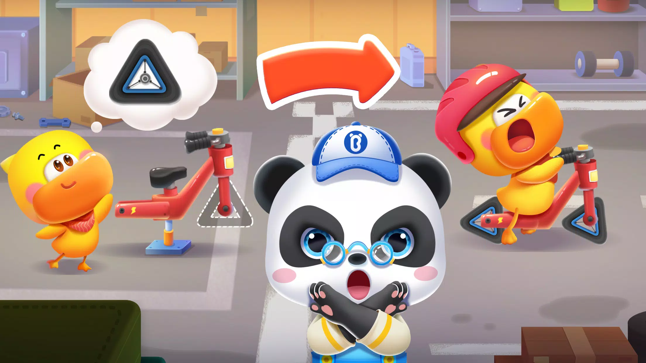 Baby Panda’s Kids School स्क्रीनशॉट 2