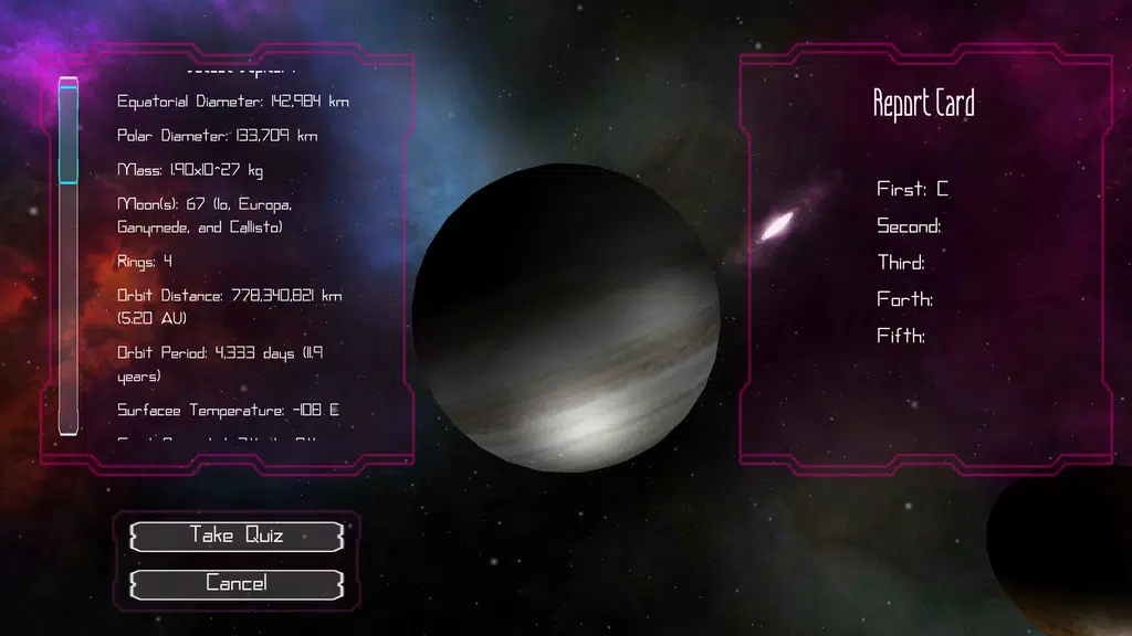 Solar Explorer Screenshot 2