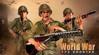 World War Army: War Mission Captura de tela 0