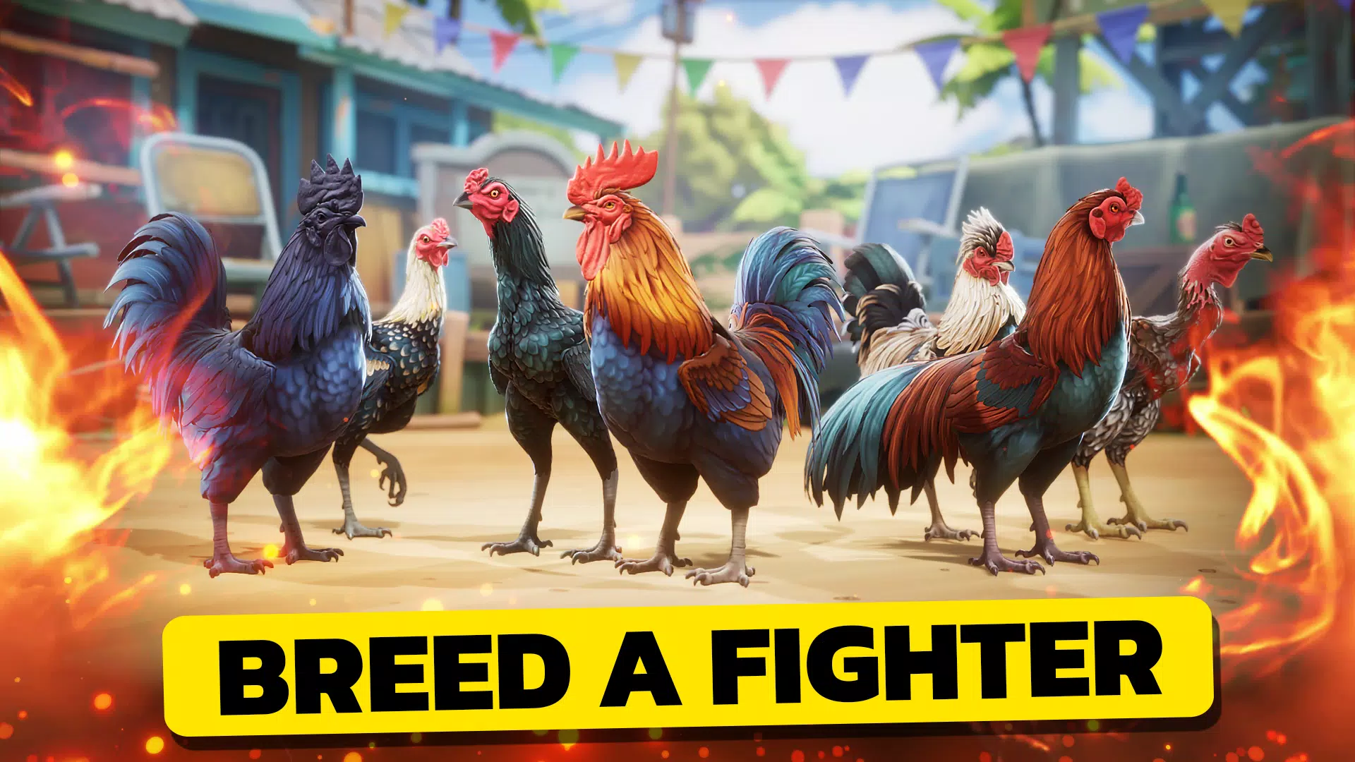 Rooster Fights Tangkapan skrin 1