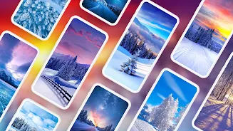 Winter Wallpapers 4K Schermafbeelding 0