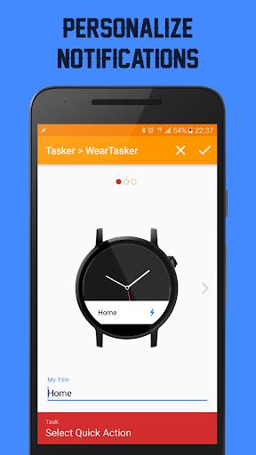 WearTasker - Tasker for Wear स्क्रीनशॉट 3